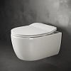 Унитаз подвесной Ceramica Nova Simple CN1301 с ультра-тонким сиденьем SoftClose Унитаз подвесной Ceramica Nova Simple CN1301 с ультра-тонким сиденьем SoftClose