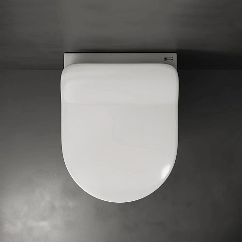 Унитаз подвесной Ceramica Nova Simple CN1301 с ультра-тонким сиденьем SoftClose Унитаз подвесной Ceramica Nova Simple CN1301 с ультра-тонким сиденьем SoftClose