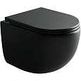 Унитаз подвесной Ceramica Nova UP CN4007MB черный матовый Унитаз подвесной Ceramica Nova UP CN4007MB черный матовый