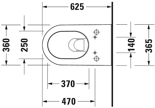 Унитаз подвесной Duravit Darling New 2544590000 Унитаз подвесной Duravit Darling New 2544590000