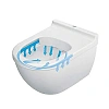 Унитаз подвесной Duravit Starck 3 45270900A1 Rimless, с сиденьем микролифт Унитаз подвесной Duravit Starck 3 45270900A1 Rimless, с сиденьем микролифт