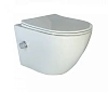 Унитаз подвесной ESBANO TERUEL-WB (White) 485x365x400 с функцией бидэ (ESWBTERUW)