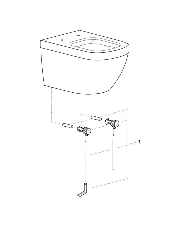 Унитаз подвесной GROHE Euro Ceramic (39328000) без сиденья альпин-белый Унитаз подвесной GROHE Euro Ceramic (39328000) без сиденья альпин-белый