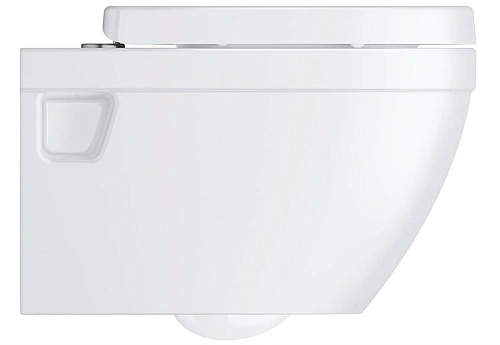 Унитаз подвесной GROHE Euro Ceramic, каскадный смыв, видимый крепеж, альпин-белый (39538000) Унитаз подвесной GROHE Euro Ceramic, каскадный смыв, видимый крепеж, альпин-белый (39538000)