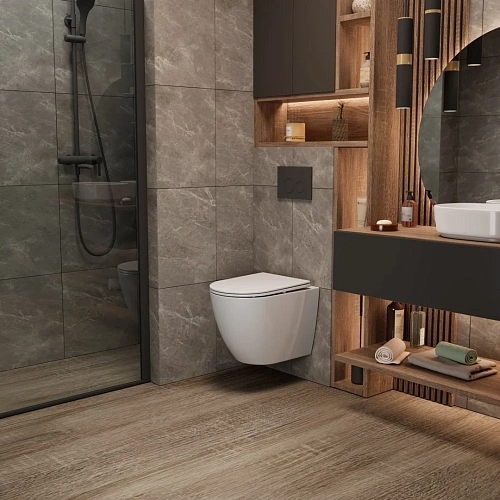 Унитаз подвесной Grossman Thin Rim GR-5601S (520х360х360) тонкий ободок, белый, с крышкой микролифт Унитаз подвесной Grossman Thin Rim GR-5601S (520х360х360) тонкий ободок, белый, с крышкой микролифт