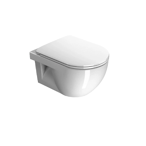 Унитаз подвесной GSI CITY PRO безободковый Swirlflush белый (911611) без сиденья Унитаз подвесной GSI CITY PRO безободковый Swirlflush белый (911611) без сиденья