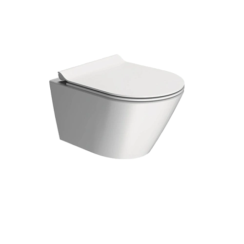 Унитаз подвесной GSI KUBE X безободковый Swirlflush белый матовый (941609) без сиденья Унитаз подвесной GSI KUBE X безободковый Swirlflush белый матовый (941609) без сиденья