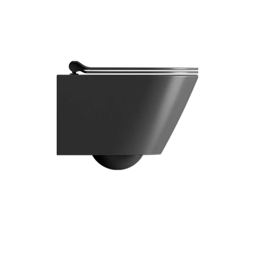 Унитаз подвесной GSI KUBE X безободковый Swirlflush черный матовый (941626) без сиденья Унитаз подвесной GSI KUBE X безободковый Swirlflush черный матовый (941626) без сиденья
