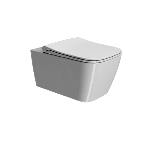 Унитаз подвесной GSI NUBES безободковый Swirlflush белый (961511) без сиденья Унитаз подвесной GSI NUBES безободковый Swirlflush белый (961511) без сиденья