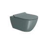 Унитаз подвесной GSI PURA безободковый Swirlflush агава матовый (881504) без сиденья