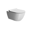 Унитаз подвесной GSI PURA безободковый Swirlflush белый матовый (881509) без сиденья Унитаз подвесной GSI PURA безободковый Swirlflush белый матовый (881509) без сиденья