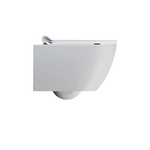 Унитаз подвесной GSI PURA безободковый Swirlflush белый матовый (881609) без сиденья Унитаз подвесной GSI PURA безободковый Swirlflush белый матовый (881609) без сиденья