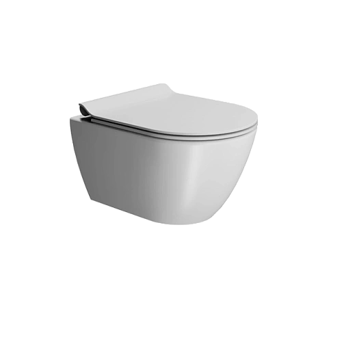 Унитаз подвесной GSI PURA безободковый Swirlflush белый матовый (881609) без сиденья Унитаз подвесной GSI PURA безободковый Swirlflush белый матовый (881609) без сиденья