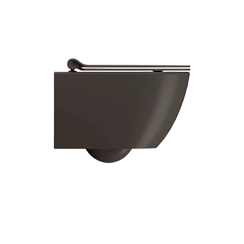 Унитаз подвесной GSI PURA безободковый Swirlflush коричневый матовый (881616) без сиденья Унитаз подвесной GSI PURA безободковый Swirlflush коричневый матовый (881616) без сиденья