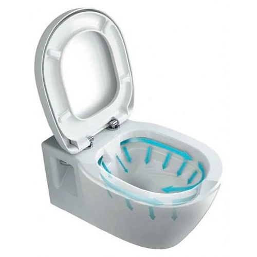 Унитаз подвесной Ideal Standard CONNECT Rimless E814901 без сиденья Унитаз подвесной Ideal Standard CONNECT Rimless E814901 без сиденья