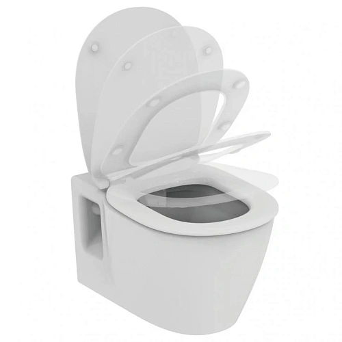 Унитаз подвесной Ideal Standard CONNECT Rimless E822301 с сиденьем Унитаз подвесной Ideal Standard CONNECT Rimless E822301 с сиденьем