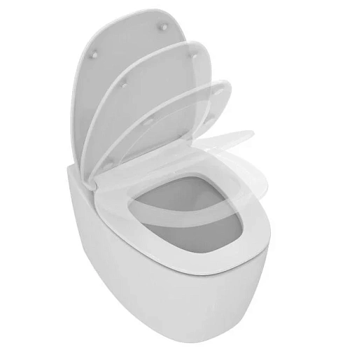 Унитаз подвесной Ideal Standard DEA AquaBlade T348801, глубокий смыв с сиденьем Унитаз подвесной Ideal Standard DEA AquaBlade T348801, глубокий смыв с сиденьем