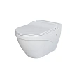 Унитаз подвесной Nord 133T20101 (535x385x360) белый матовый с тонкой крышкой 133T20101-132T20101S Унитаз подвесной Nord 133T20101 (535x385x360) белый матовый с тонкой крышкой 133T20101-132T20101S