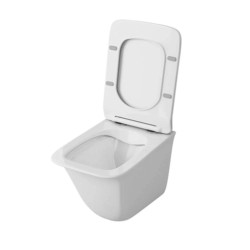 Унитаз подвесной OWL Eter Ruta-H OWLT190203 безободковый с сиденьем DP микролифт Унитаз подвесной OWL Eter Ruta-H OWLT190203 безободковый с сиденьем DP микролифт