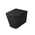 Унитаз подвесной OWL Vatter Ruta-H OWLT190404 Matt Black безободковый с сиденьем DP микролифт Унитаз подвесной OWL Vatter Ruta-H OWLT190404 Matt Black безободковый с сиденьем DP микролифт