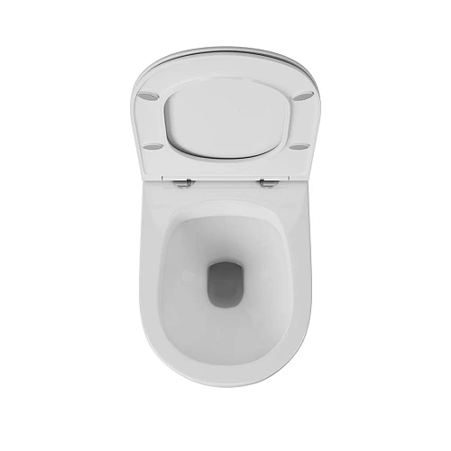 Унитаз подвесной OWL Vind Cirkel-H OWLT190302 безободковый с сиденьем DP микролифт Унитаз подвесной OWL Vind Cirkel-H OWLT190302 безободковый с сиденьем DP микролифт