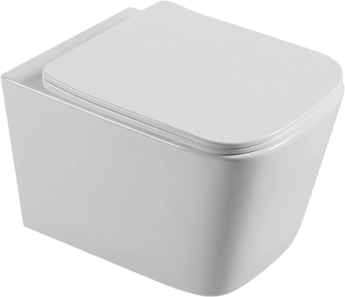 Унитаз подвесной STWORKI Бурос BU-04up безободковый, с сиденьем микролифт 588507 Унитаз подвесной STWORKI Бурос BU-04up безободковый, с сиденьем микролифт 588507