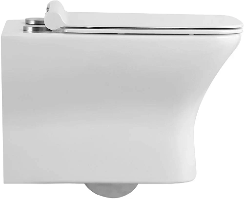 Унитаз подвесной STWORKI Вестерос VS-01up безободковый, с сиденьем микролифт, встроенный, фарфоровый, белый 549722 Унитаз подвесной STWORKI Вестерос VS-01up безободковый, с сиденьем микролифт, встроенный, фарфоровый, белый 549722