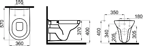 Унитаз подвесной STWORKI Дублин SETK3504-0605-001-1-6000 с сиденьем микролифт 557939 Унитаз подвесной STWORKI Дублин SETK3504-0605-001-1-6000 с сиденьем микролифт 557939