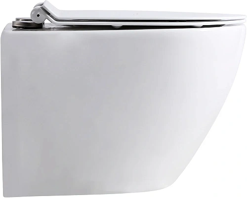 Унитаз подвесной STWORKI Кронборг KR-01up безободковый, с сиденьем микролифт, встроенный, фарфор, с горизон 549730 Унитаз подвесной STWORKI Кронборг KR-01up безободковый, с сиденьем микролифт, встроенный, фарфор, с горизон 549730