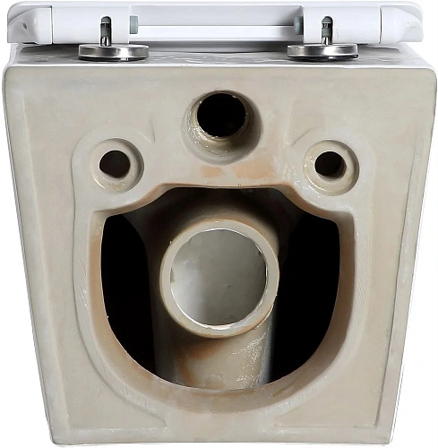 Унитаз подвесной STWORKI Кронборг KR-01up безободковый, с сиденьем микролифт, встроенный, фарфор, с горизон 549730 Унитаз подвесной STWORKI Кронборг KR-01up безободковый, с сиденьем микролифт, встроенный, фарфор, с горизон 549730