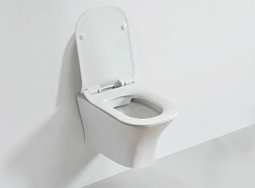 Унитаз подвесной STWORKI Монтре MO-01up безободковый, с сиденьем микролифт 549723 Унитаз подвесной STWORKI Монтре MO-01up безободковый, с сиденьем микролифт 549723