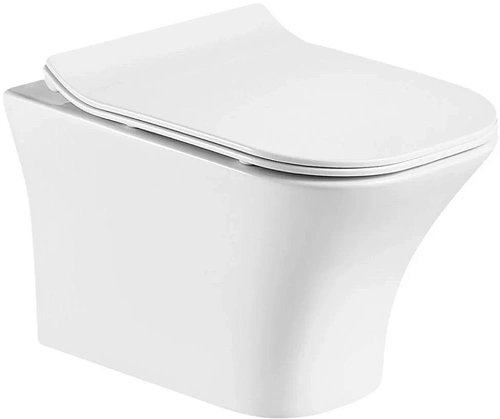 Унитаз подвесной STWORKI Монтре MO-01up безободковый, с сиденьем микролифт 549723 Унитаз подвесной STWORKI Монтре MO-01up безободковый, с сиденьем микролифт 549723