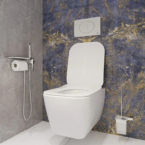 Унитаз подвесной STWORKI Монтре SETK3204-2616 безободковый, с сиденьем микролифт 557932 Унитаз подвесной STWORKI Монтре SETK3204-2616 безободковый, с сиденьем микролифт 557932