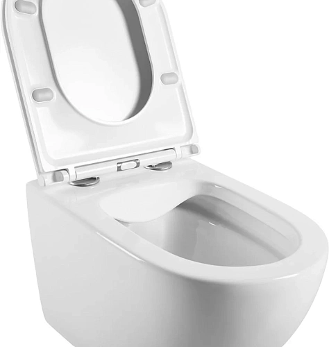 Унитаз подвесной STWORKI Скаген SK-09up безободковый, с сиденьем микролифт 588443 Унитаз подвесной STWORKI Скаген SK-09up безободковый, с сиденьем микролифт 588443