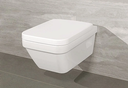 Унитаз подвесной Villeroy & Boch Architectura 5685HR01 (5685 HR 01) с сиденьем Унитаз подвесной Villeroy & Boch Architectura 5685HR01 (5685 HR 01) с сиденьем