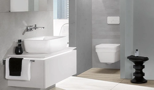 Унитаз подвесной Villeroy & Boch Architectura 5685HR01 (5685 HR 01) с сиденьем Унитаз подвесной Villeroy & Boch Architectura 5685HR01 (5685 HR 01) с сиденьем