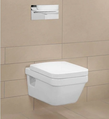 Унитаз подвесной Villeroy & Boch Architectura 5685HR01 (5685 HR 01) с сиденьем Унитаз подвесной Villeroy & Boch Architectura 5685HR01 (5685 HR 01) с сиденьем