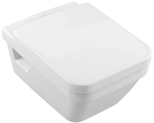 Унитаз подвесной Villeroy & Boch Architectura 5685HR01 (5685 HR 01) с сиденьем Унитаз подвесной Villeroy & Boch Architectura 5685HR01 (5685 HR 01) с сиденьем