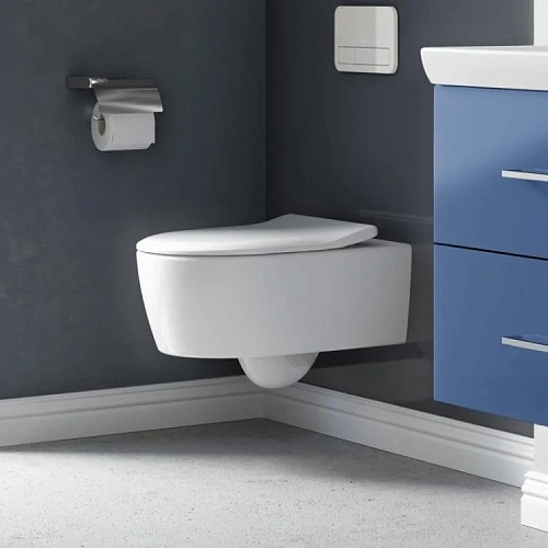 Унитаз подвесной Villeroy & Boch Avento 5656RSR1 (5656 RS R1) CeramicPlus, DirectFlush Унитаз подвесной Villeroy & Boch Avento 5656RSR1 (5656 RS R1) CeramicPlus, DirectFlush