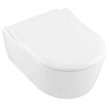 Унитаз подвесной Villeroy &amp; Boch Avento 5656RSR1 (5656 RS R1) CeramicPlus, DirectFlush