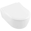 Унитаз подвесной Villeroy & Boch Avento 5656RSR1 (5656 RS R1) CeramicPlus, DirectFlush Унитаз подвесной Villeroy & Boch Avento 5656RSR1 (5656 RS R1) CeramicPlus, DirectFlush