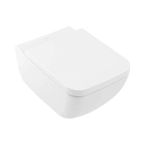 Унитаз подвесной Villeroy & Boch Collaro 4626HSR1 с сиденьем Унитаз подвесной Villeroy & Boch Collaro 4626HSR1 с сиденьем