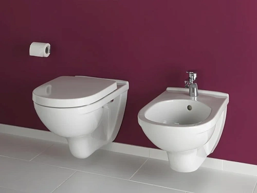 Унитаз подвесной Villeroy & Boch O.Novo 566010R1 (5660 10 R1) CeramicPlus Унитаз подвесной Villeroy & Boch O.Novo 566010R1 (5660 10 R1) CeramicPlus