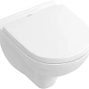 Унитаз подвесной Villeroy & Boch O.Novo 5688HR01 (5688 HR 01) Compact с сиденьем Унитаз подвесной Villeroy & Boch O.Novo 5688HR01 (5688 HR 01) Compact с сиденьем