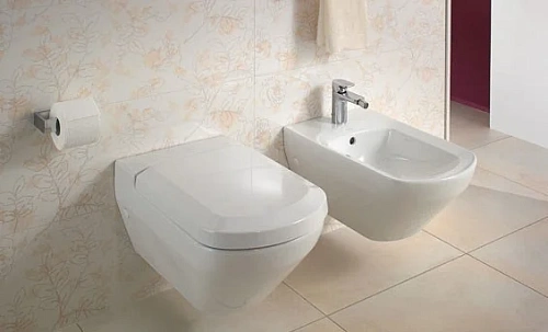 Унитаз подвесной Villeroy & Boch Sentique 562210R1 (5622 10 R1) CeramicPlus Унитаз подвесной Villeroy & Boch Sentique 562210R1 (5622 10 R1) CeramicPlus