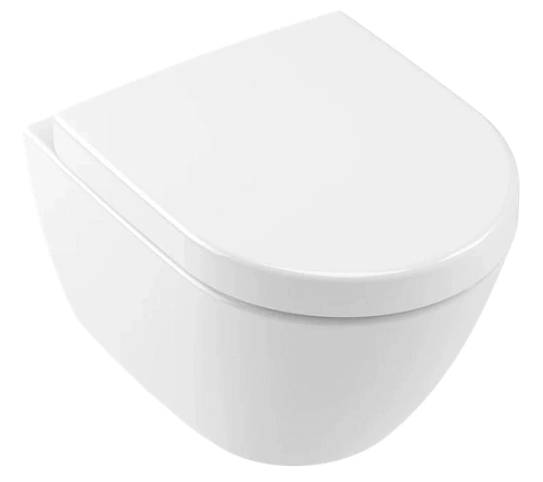 Унитаз подвесной Villeroy & Boch Subway 2.0 5606R0R1 (5606 R0 R1) CeramicPlus без смывного обода Унитаз подвесной Villeroy & Boch Subway 2.0 5606R0R1 (5606 R0 R1) CeramicPlus без смывного обода