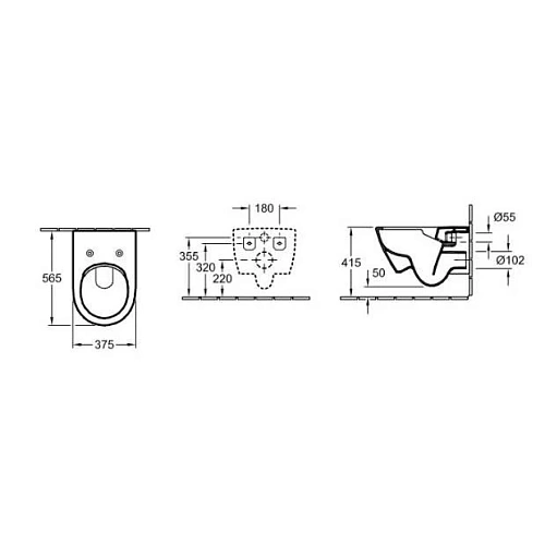 Унитаз подвесной Villeroy & Boch Subway 2.0 5614R201 (5614 R2 01) DirectFlush Унитаз подвесной Villeroy & Boch Subway 2.0 5614R201 (5614 R2 01) DirectFlush