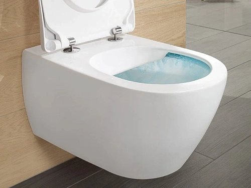 Унитаз подвесной Villeroy & Boch Subway 2.0 5614R2R1 (5614 R2 R1) CeramicPlus, DirectFlush Унитаз подвесной Villeroy & Boch Subway 2.0 5614R2R1 (5614 R2 R1) CeramicPlus, DirectFlush