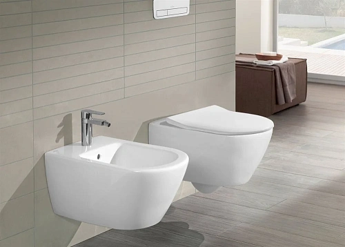 Унитаз подвесной Villeroy & Boch Subway 2.0 5614R2R1 (5614 R2 R1) CeramicPlus, DirectFlush Унитаз подвесной Villeroy & Boch Subway 2.0 5614R2R1 (5614 R2 R1) CeramicPlus, DirectFlush