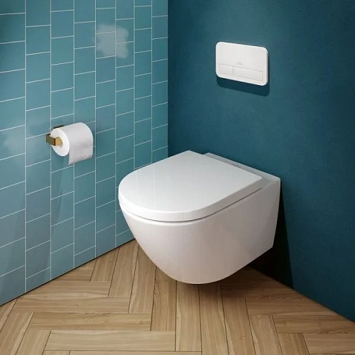 Унитаз подвесной Villeroy & Boch Subway 3.0 4670TSR1 (4670 TS R1) CeramicPlus, TwistFlush Унитаз подвесной Villeroy & Boch Subway 3.0 4670TSR1 (4670 TS R1) CeramicPlus, TwistFlush